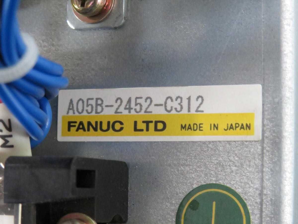 FANUC A05B-2452-0312 MOTOR VOLTAGE REGULATOR T194499 - ELECTRICAL COMPONENTS