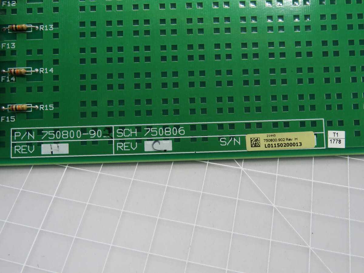 SIEMENS 750800-902 MOTOR CONTROL BOARD T217775 - PCB CIRCUIT BOARDS