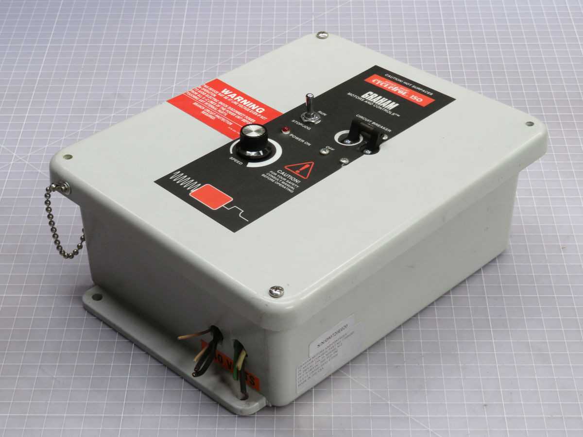 Graham Motors And Controls 176B6003 Control Drive T248684 - MOTOR DRIVES