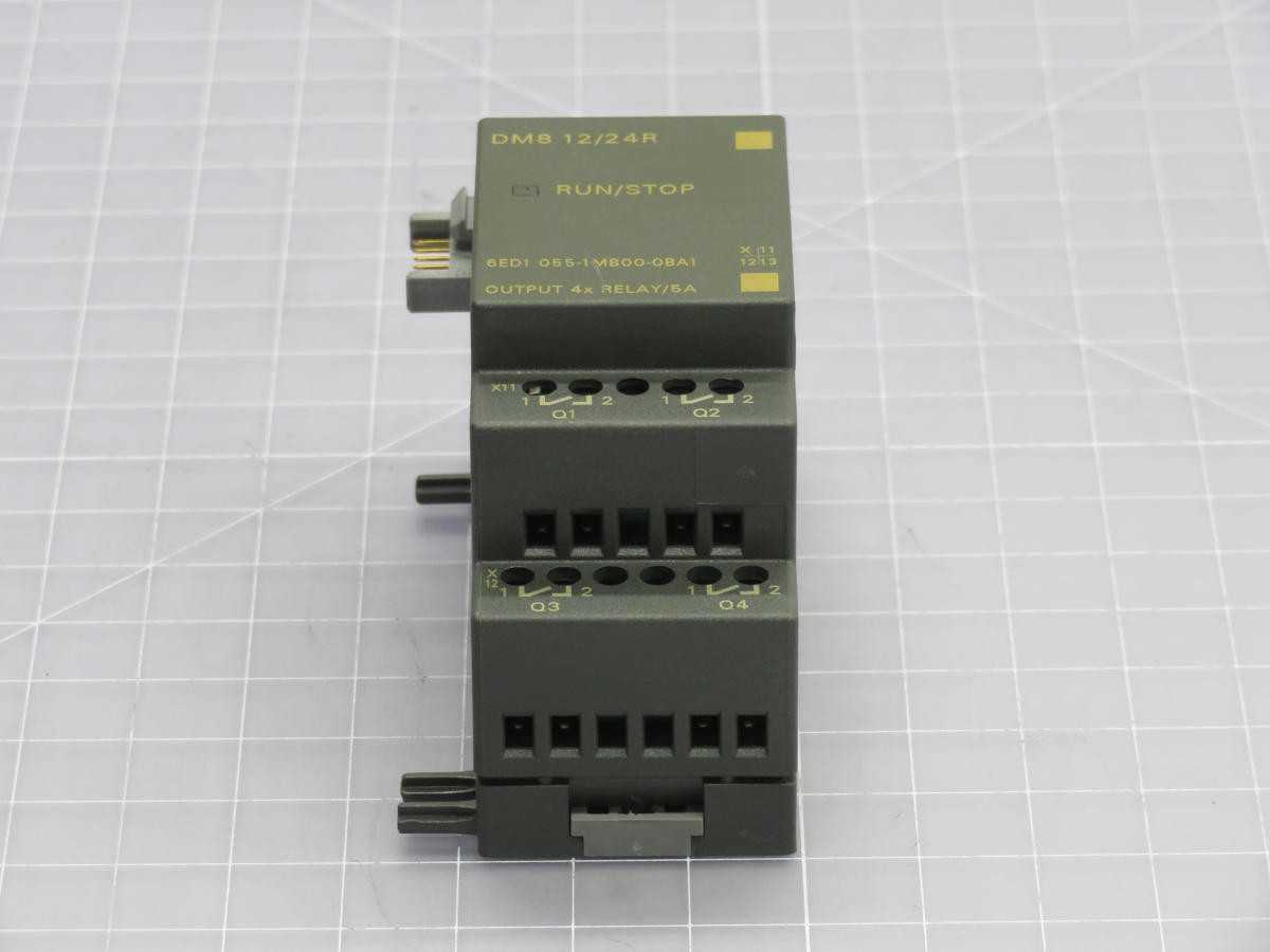 SIEMENS 6ED1 055-1 MB00-0BA1 EXPANSION MODULE T214651 - PLC MODULES