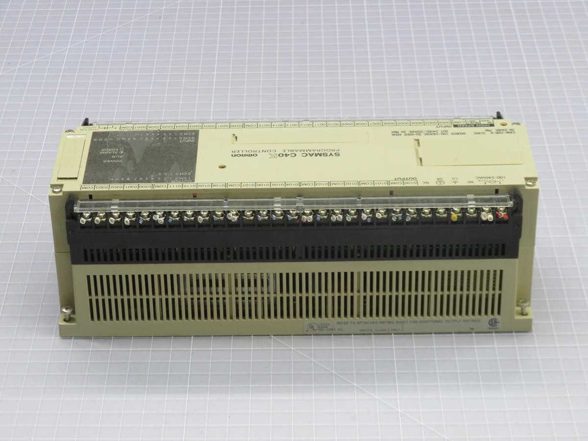 OMRON C40K PROGRAMABLE LOGIC CONTROLLER T227374 - PLC MODULES