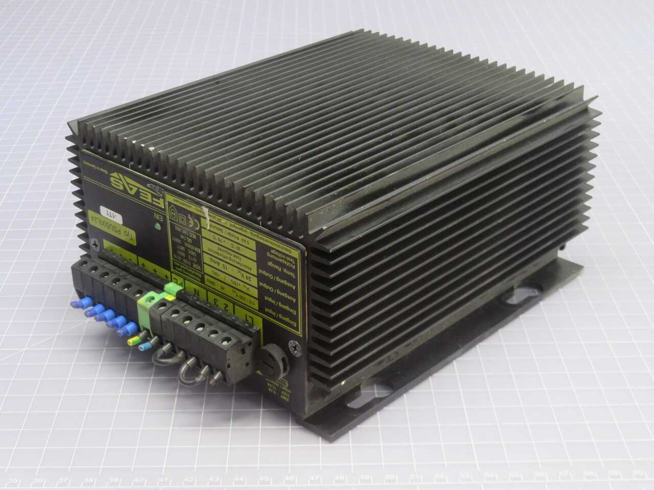 FEAS TYP PSU500L24 IP65/IP68 SEALED DC POWER SUPPLY, 24VDC/15A - POWER SUPPLIES
