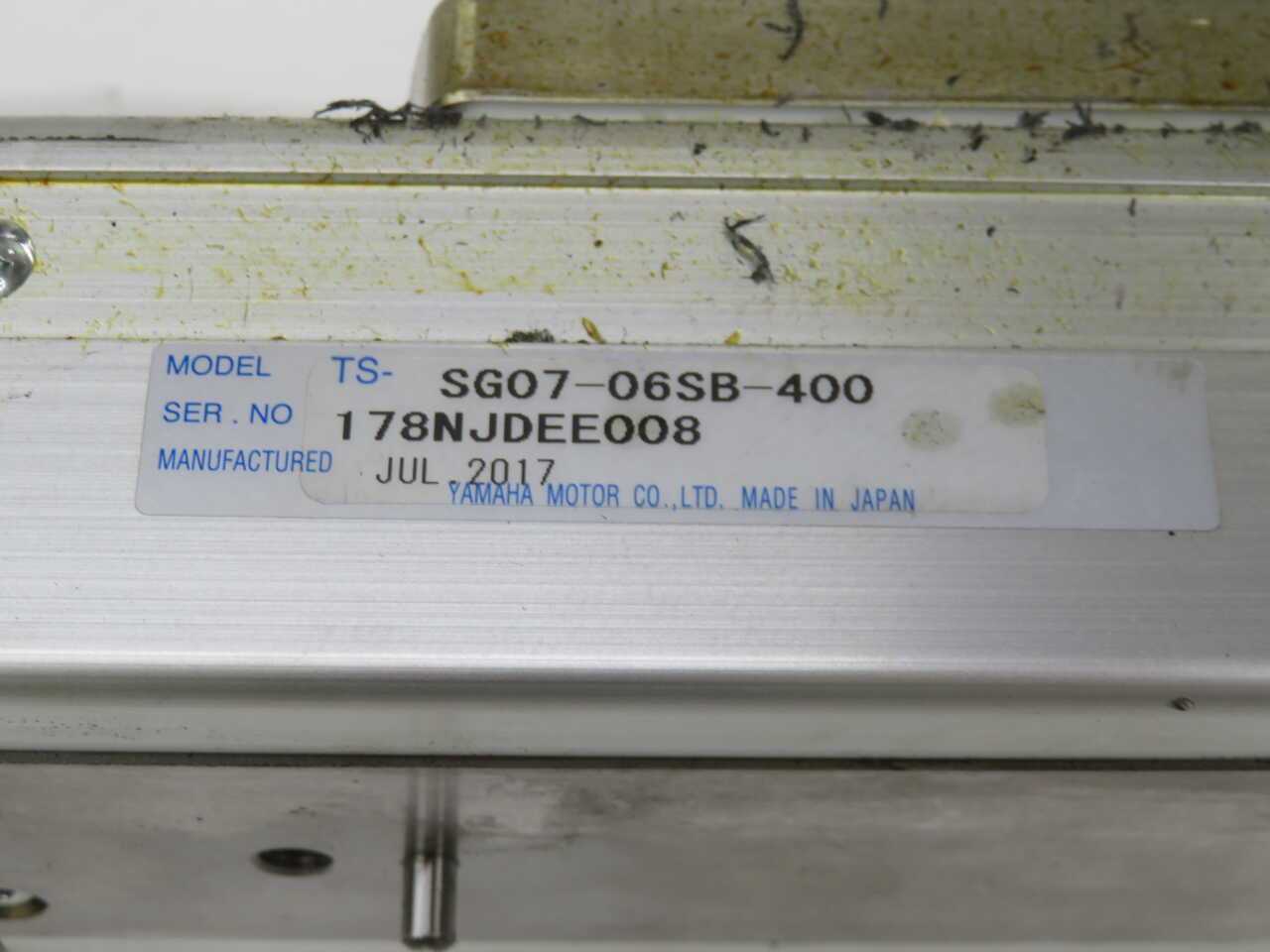 YAMAHA TS-SG07-06SB-400 CLOSED-LOOP STEPPING MOTOR T271830 - ELECTRIC MOTORS