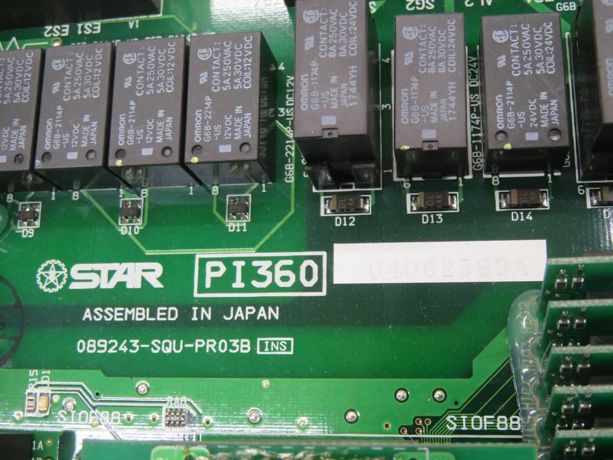 STAR PI360 089243-SQU-PR03B CIRCUIT BOARD T246848 - PCB CIRCUIT BOARDS