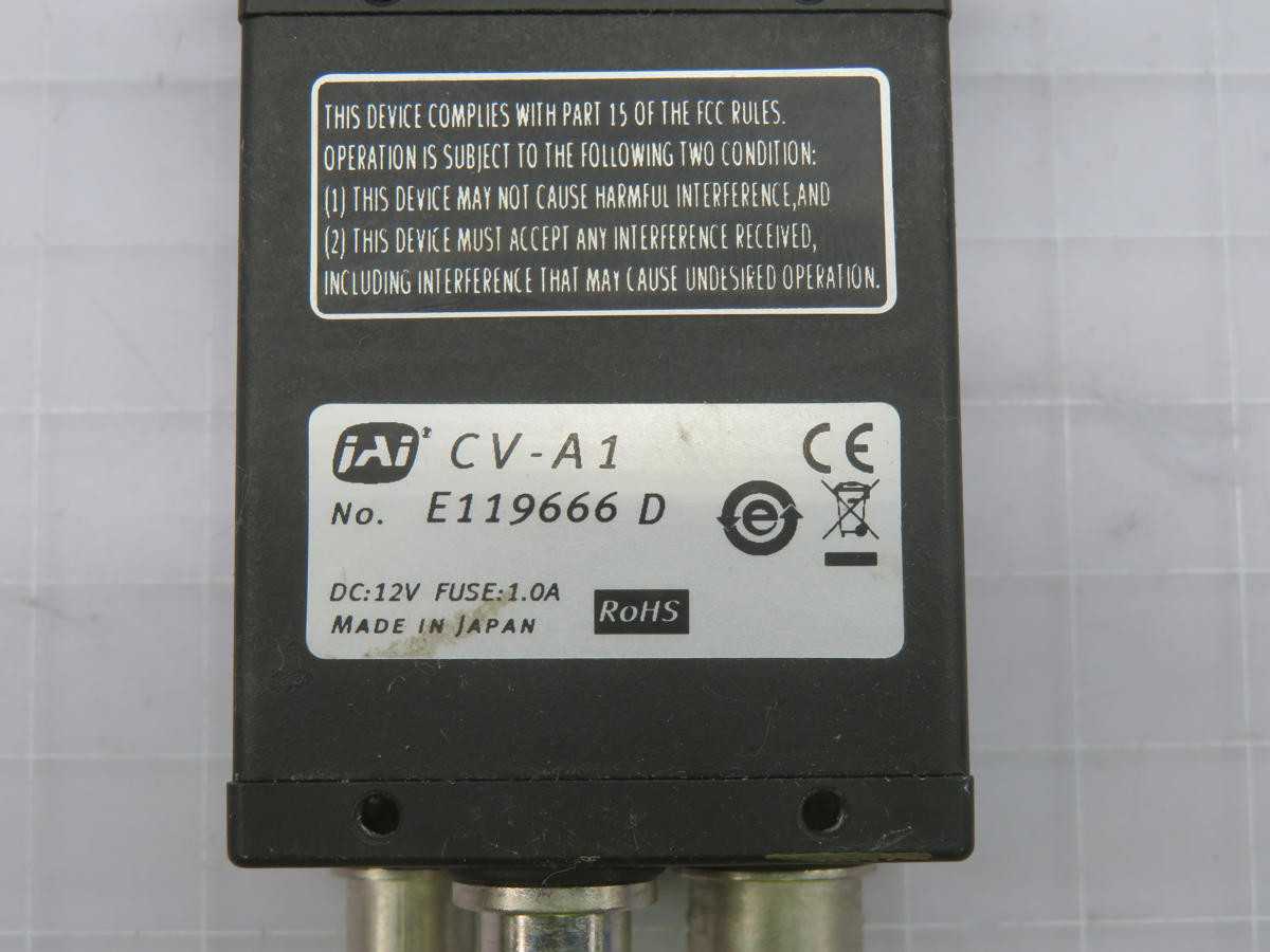 CV-A1 CCD CAMERA T216618 - INSPECTION CAMERAS