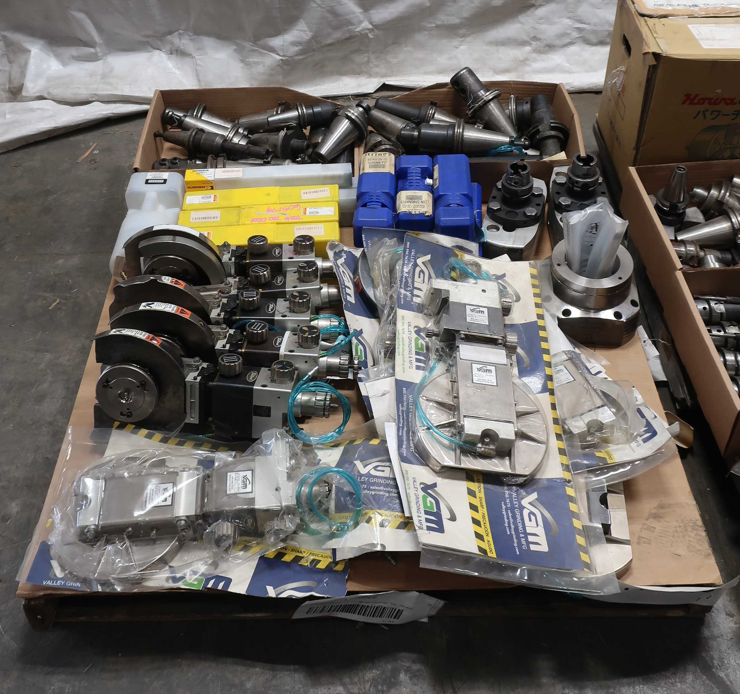 SKU 1770866 - 2 PALLETS OF ASSORTED TOOL HOLDERS - MACHINING EQUIPMENT
