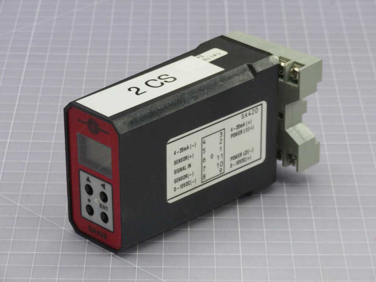 ELECTRO SENSORS SA420 SIGNAL CONDITIONER T229882 - SIGNAL CONDITIONERS ELECTRO SENSORS SA420 SIGNAL CONDITIONER T229882 - SIGNAL CONDITIONERS