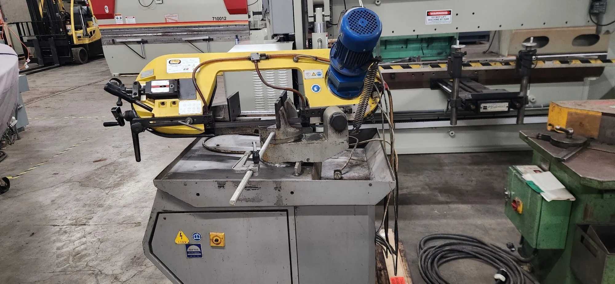 1999 FMB TRITON HORIZONTAL BAND SAW, 1.5 HP, 106"X1" BLADE - HORIZONTAL BAND SAWS