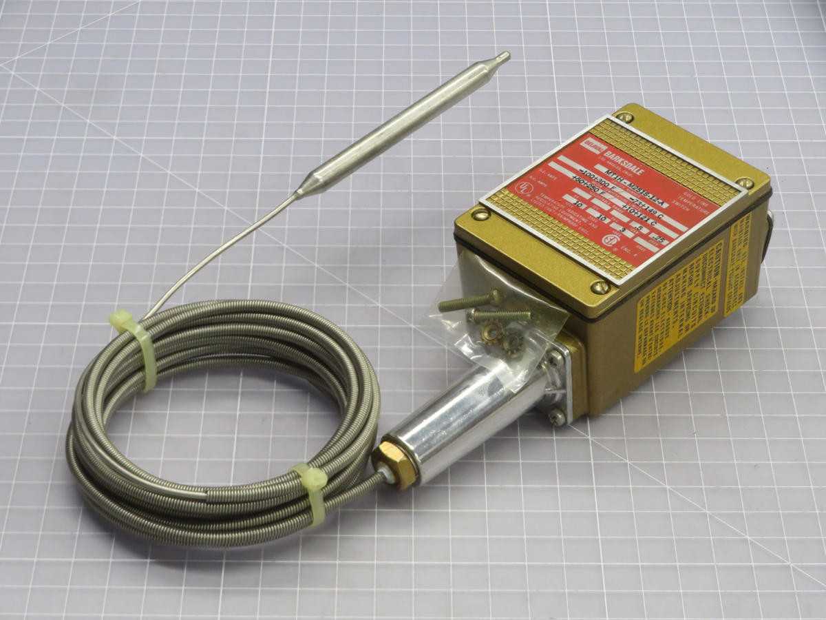 BARKSDALE MT1H-M2515-12-A TEMPERATURE SWITCH T242146 - TEMPERATURE CONTROL COMPONENTS