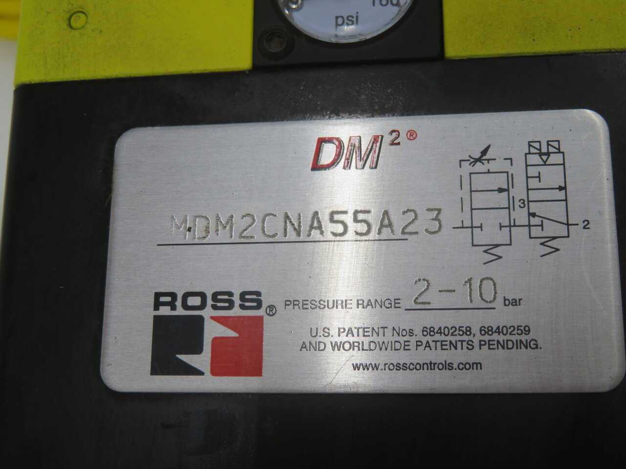 ROSS CONTROLS MDM2CNA55A23 PRESSURE MONITOR T269936 - PRESSURE MEASUREMENT
