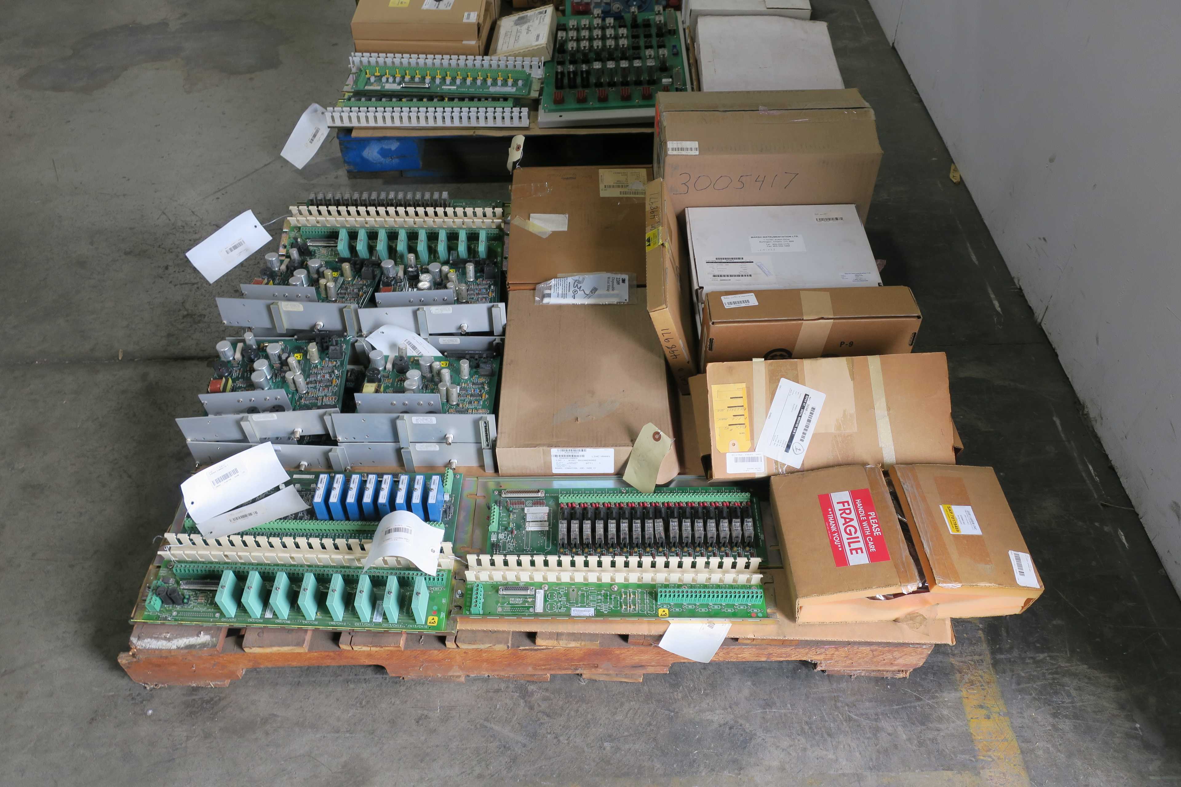 SKU 1780854 - 2 PALLETS OF ASSORTED PCB BOARDS - PCB CIRCUIT BOARDS