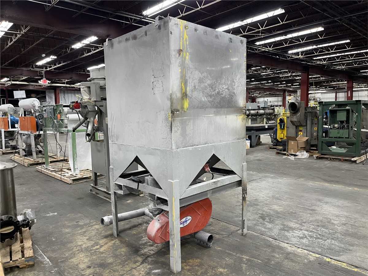 50 HP Mac Vacuum Conveyor With Surge Bin & Airlock - STORAGE & HANDLING EQUIPMENT