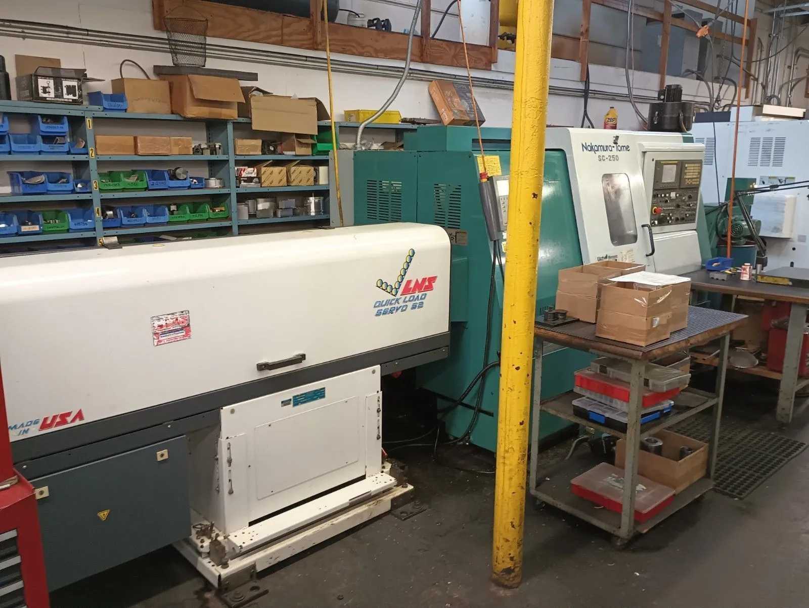 2008 Nakamura-Tome SC-250 CNC Turning Center With 20 HP Spindle Power - CNC LATHES