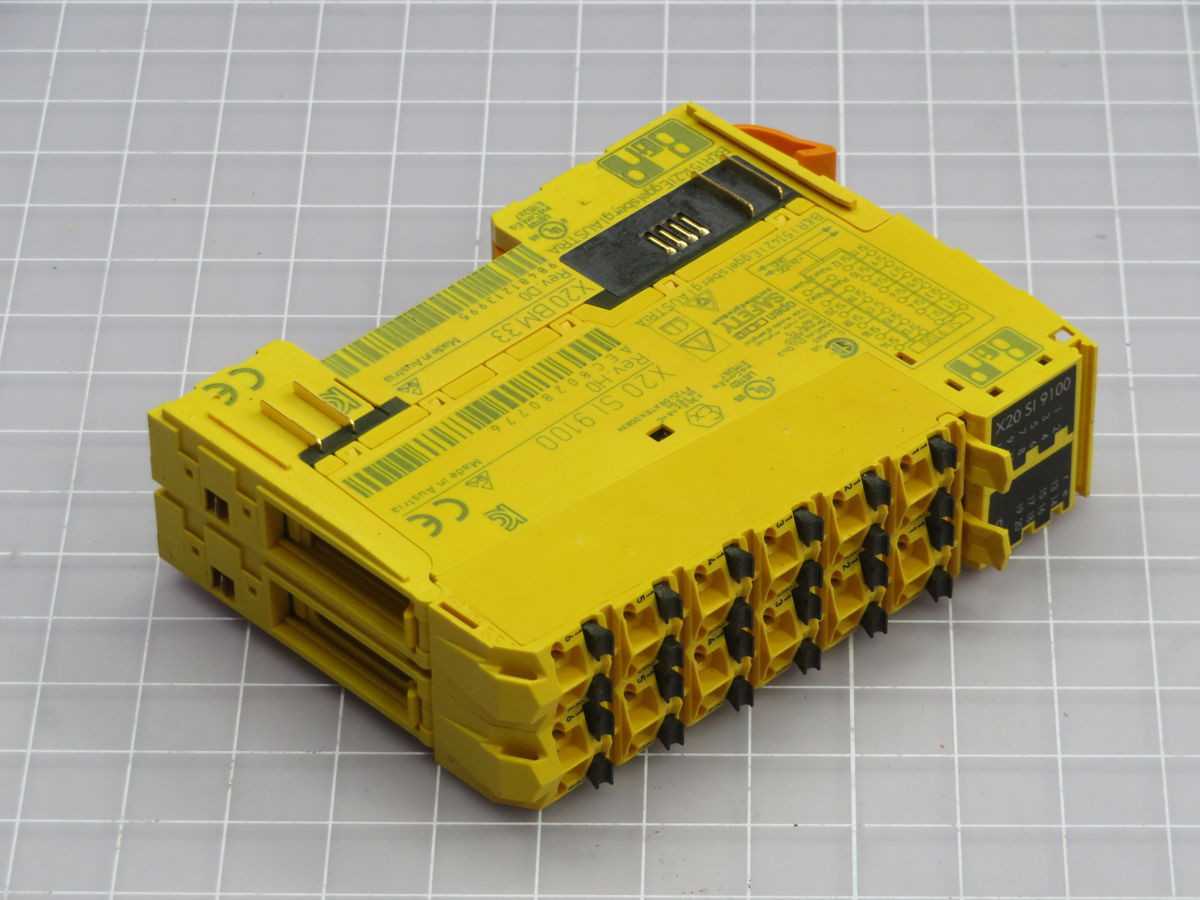 B&R X20 SI 9100 X20 BM 33 DIGITAL INPUT MODULE T260856 - MOTOR DRIVES