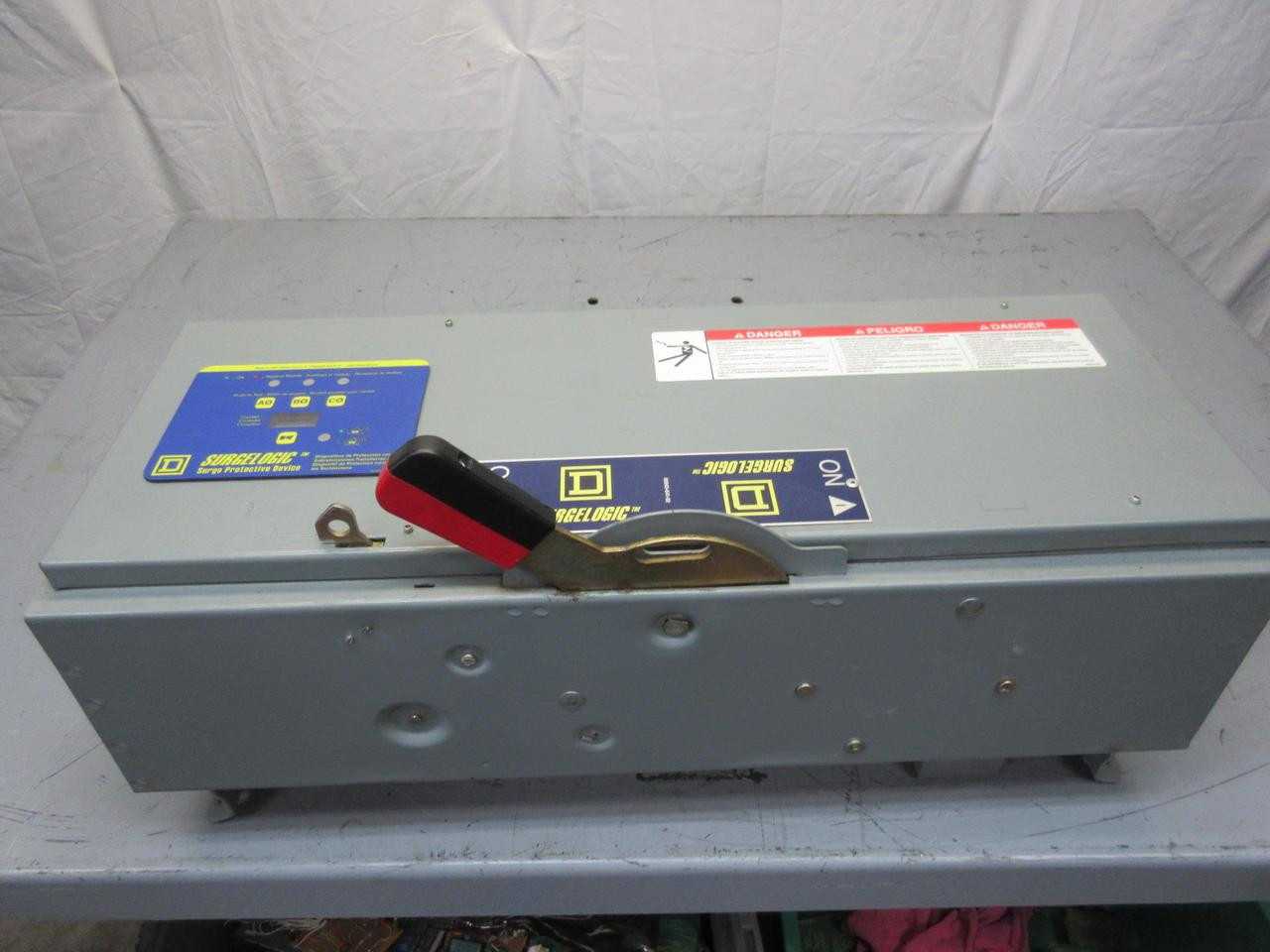 SQUARE D QMB2IMA24C SURGELOGIC QMB TRANSIENT VOLTAGE SURGE SUPPRESSOR 240KA MAX - PANELBOARDS