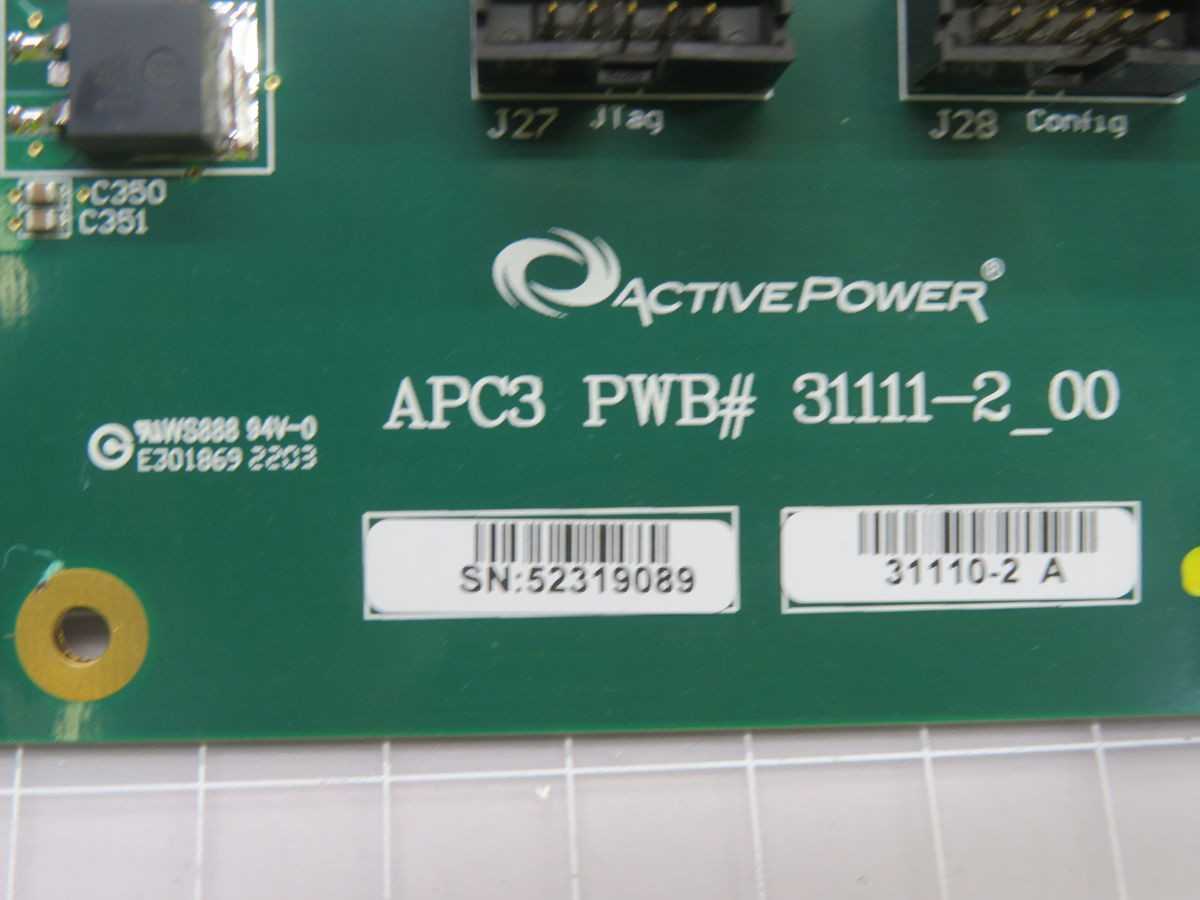 ACTIVE POWER 31111-2_00 31110-2 A CIRCUIT BOARD T260386 - PCB CIRCUIT BOARDS