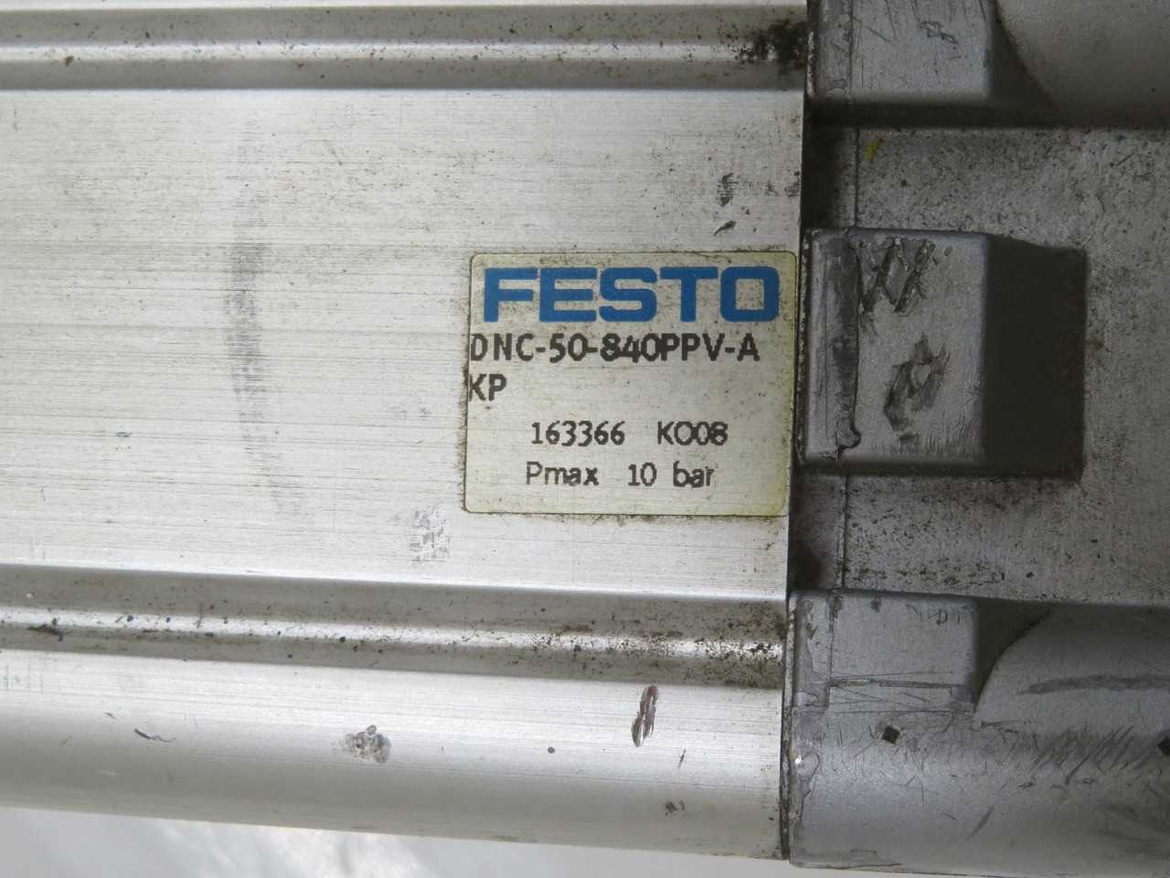 FESTO DNC-50-840PPV-A-KP 163366 PNEUMATIC CYLINDER T270088 - ACTUATOR