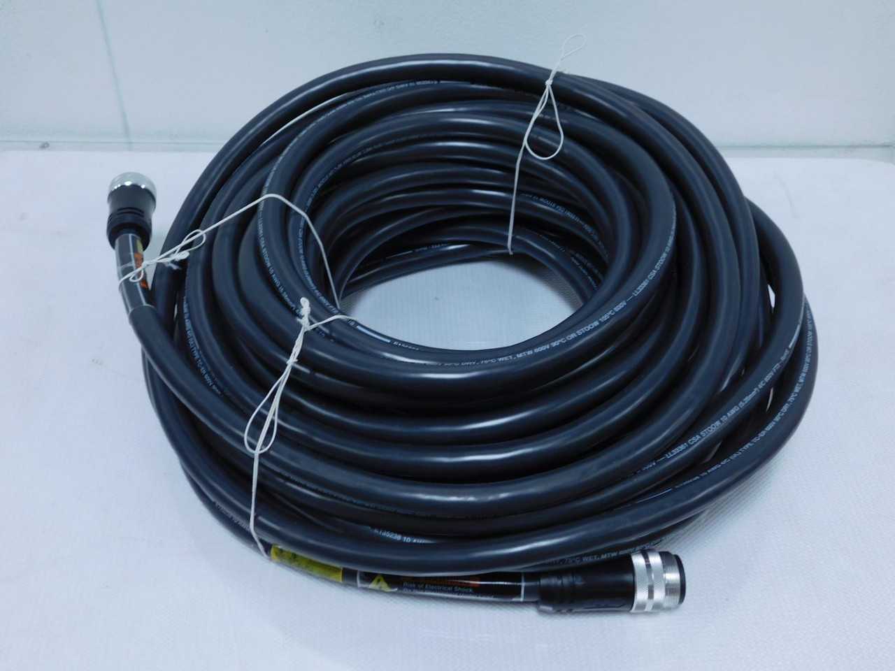 MOLEX 1300640423 CC4030A57M300G EXTENSION SK QC 4-POLE MALE / FEMALE STR/STR 30 M #10/4 BLACK PVC CA - CORDSET CABLES