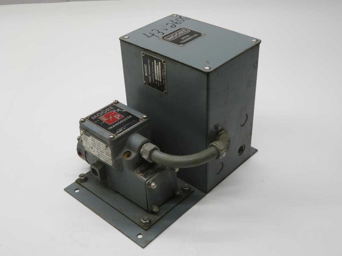 MOORE 77-3A 774W-4 SPEED TRANSMITTER T230424 - PRESSURE TRANSMITTER