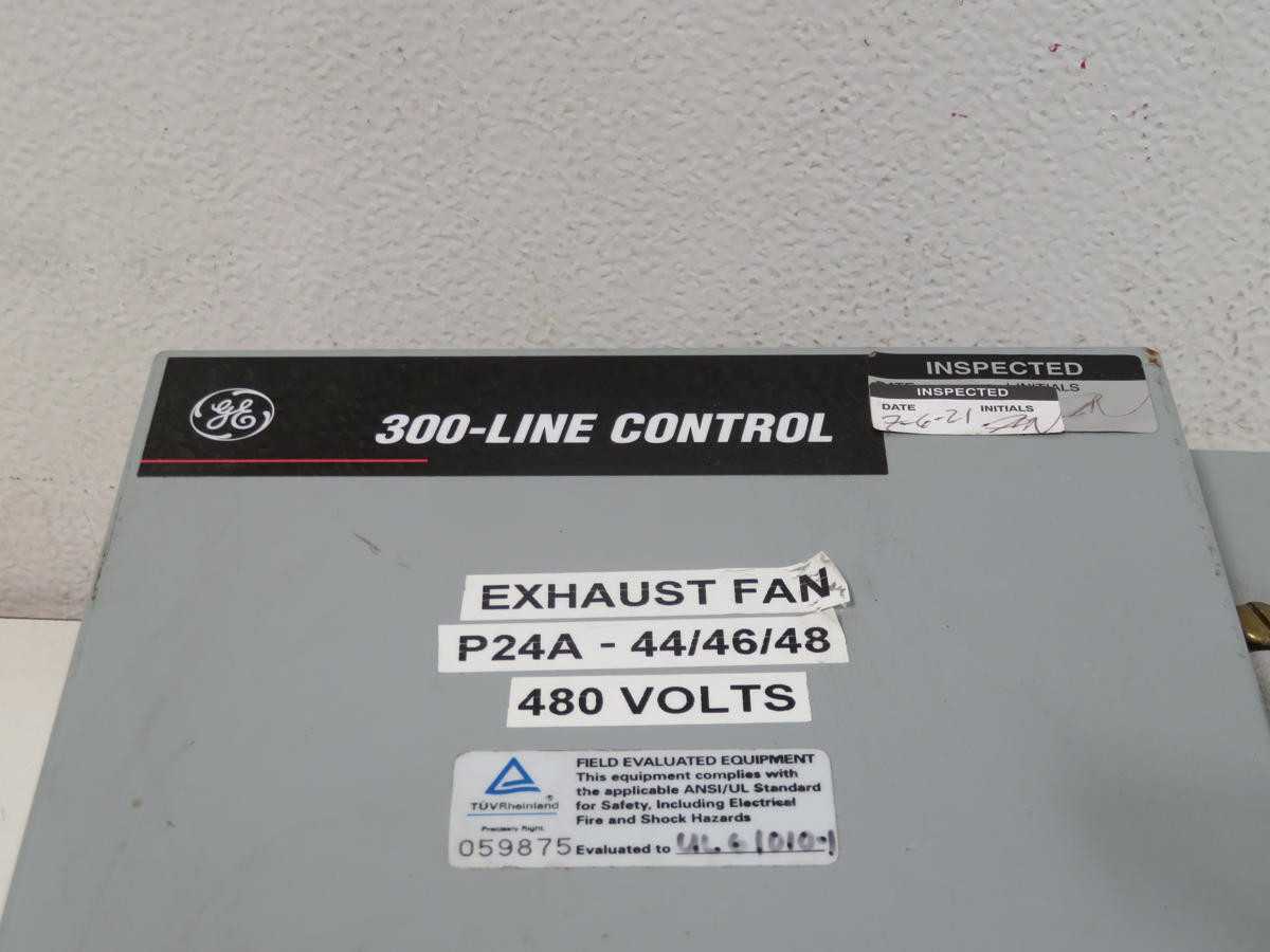 GE CR308CT**RA1DALTA# SELA36AI0030 300 LINE CONTROL COMBO MOTOR STARTER T201524 - DC MOTOR