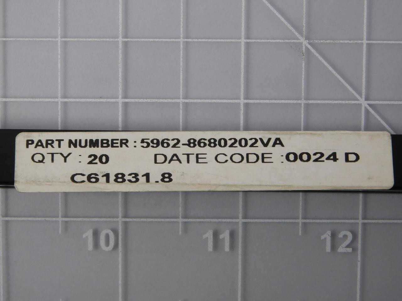 Analog Devices 5962-8680202VA 10-Bit ADC IC Mono Converter T133495 - INDUSTRIAL PARTS