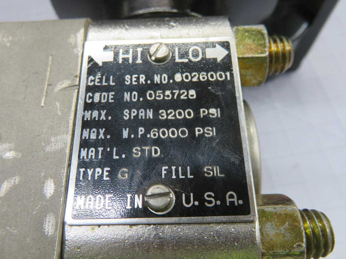 Leeds Northrup 2630-108-12-0-01-809 Gage Pressure Transmitter T230693 - PRESSURE TRANSMITTER