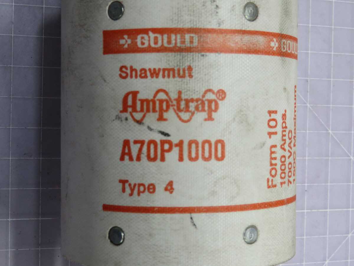 GOULD SHAWMUT A70P1000 FUSE T251290 - FUSES