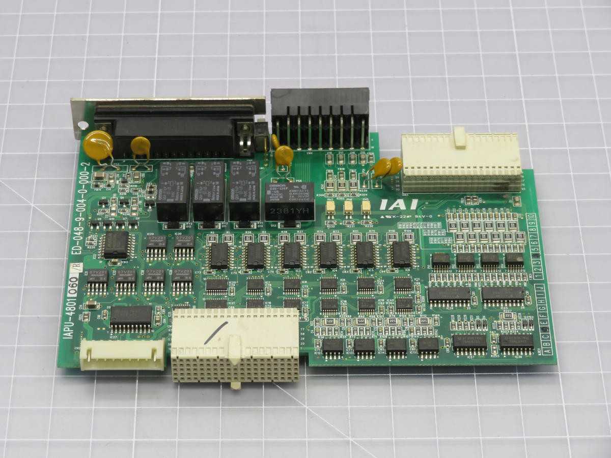 IAI IAPU-4801 060/R ED-048-9-004-0-000-2 PCB CONTROL BOARD T219270 - PCB CIRCUIT BOARDS