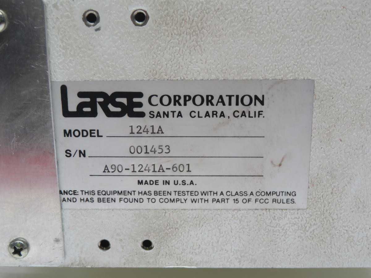 LARSE 1241A TERMINATION MODULE T231743 - PLC MODULES