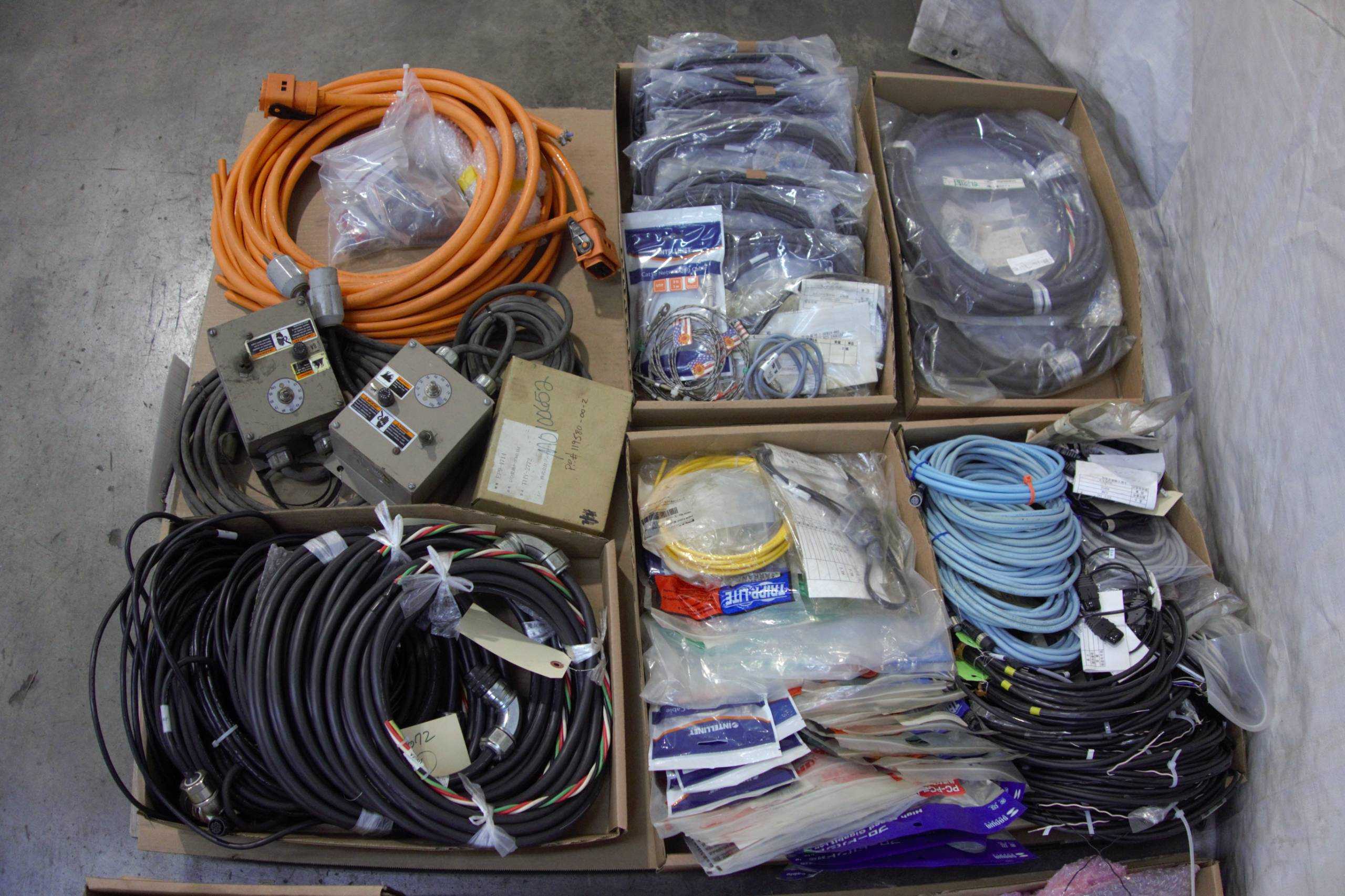 SKU 1786679 - 2 PALLETS OF ASSORTED CORDSET CABLES - CORDSET CABLES