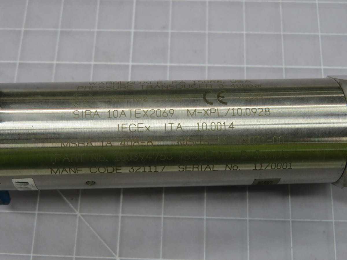 JOY 100394753 PRESSURE TRANSDUCER T238858 - FLOW TRANSMITTER
