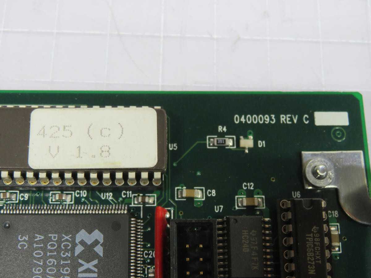 0400093 425 ANALOG/DIGITAL MULTI-I/O SENSORY CARD T216977 - PCB CIRCUIT BOARDS