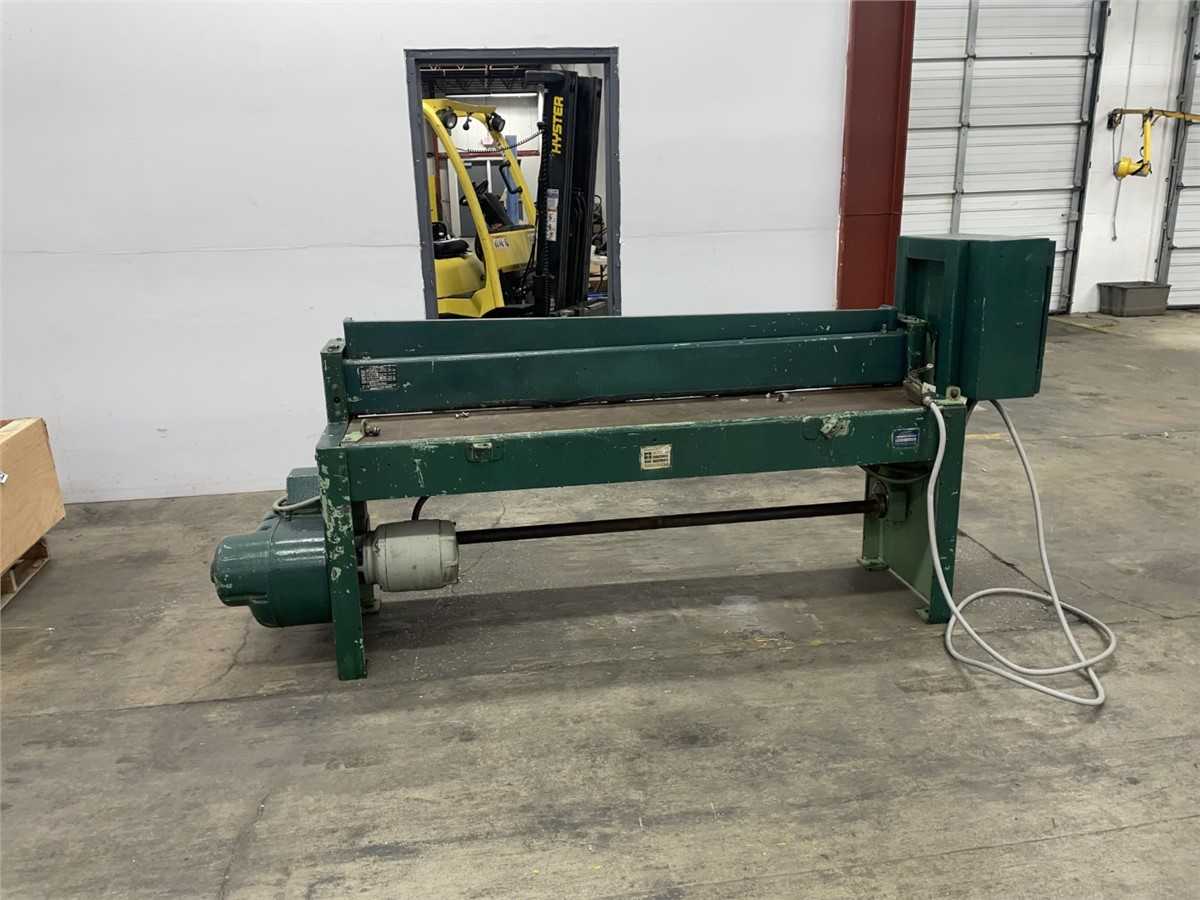 FAMCO Shear, 14 Gauge, Model E12400, 72" Cutting Width - METAL SHEARS