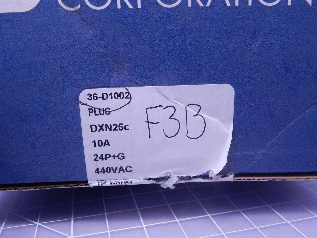 MELTRIC 36-D1002 CONNECTOR PLUG 440V T137845 - INDUSTRIAL PARTS
