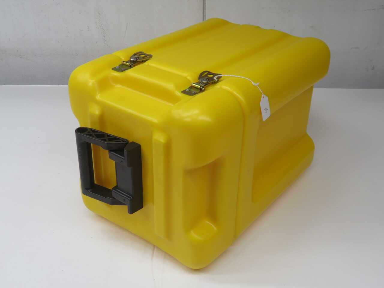 POWELL 25-001784 HEAVY-DUTY YELLOW TRANSIT CASE - STORAGE & HANDLING EQUIPMENT