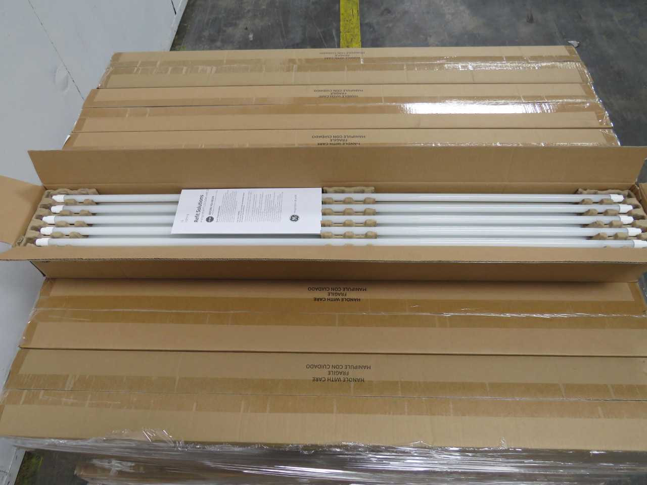 Lot Of 560 GE 34182 15W LED T5 Straight Tube 46In Mini Bi-Pin G5 - LIGHTING