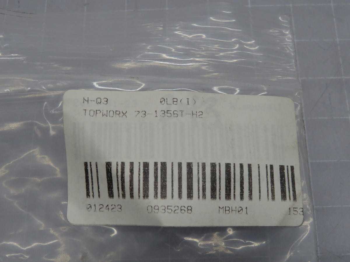 TOPWORX 73-1356T-H2 PROXIMITY SWITCH T214978 - SWITCHES
