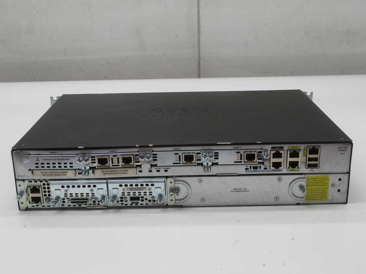 CISCO CISCO-2911 47-22431-01 INTEGRATED SERVICES ROUTER T236245 - ELECTRONIC COMPONENTS