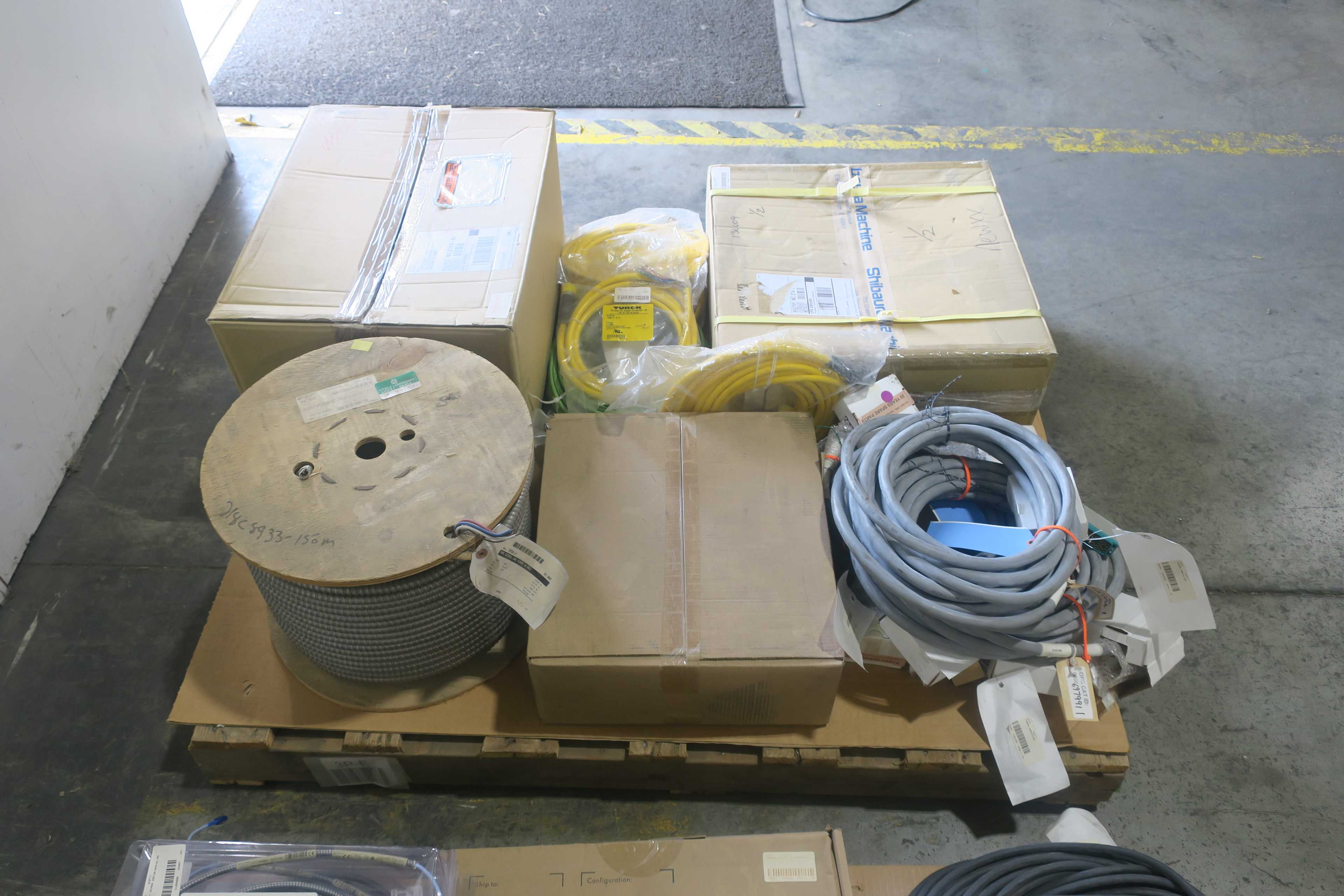 SKU 1785285 - 2 PALLETS OF ASSORTED CORDSETS AND CABLES - CORDSET CABLES