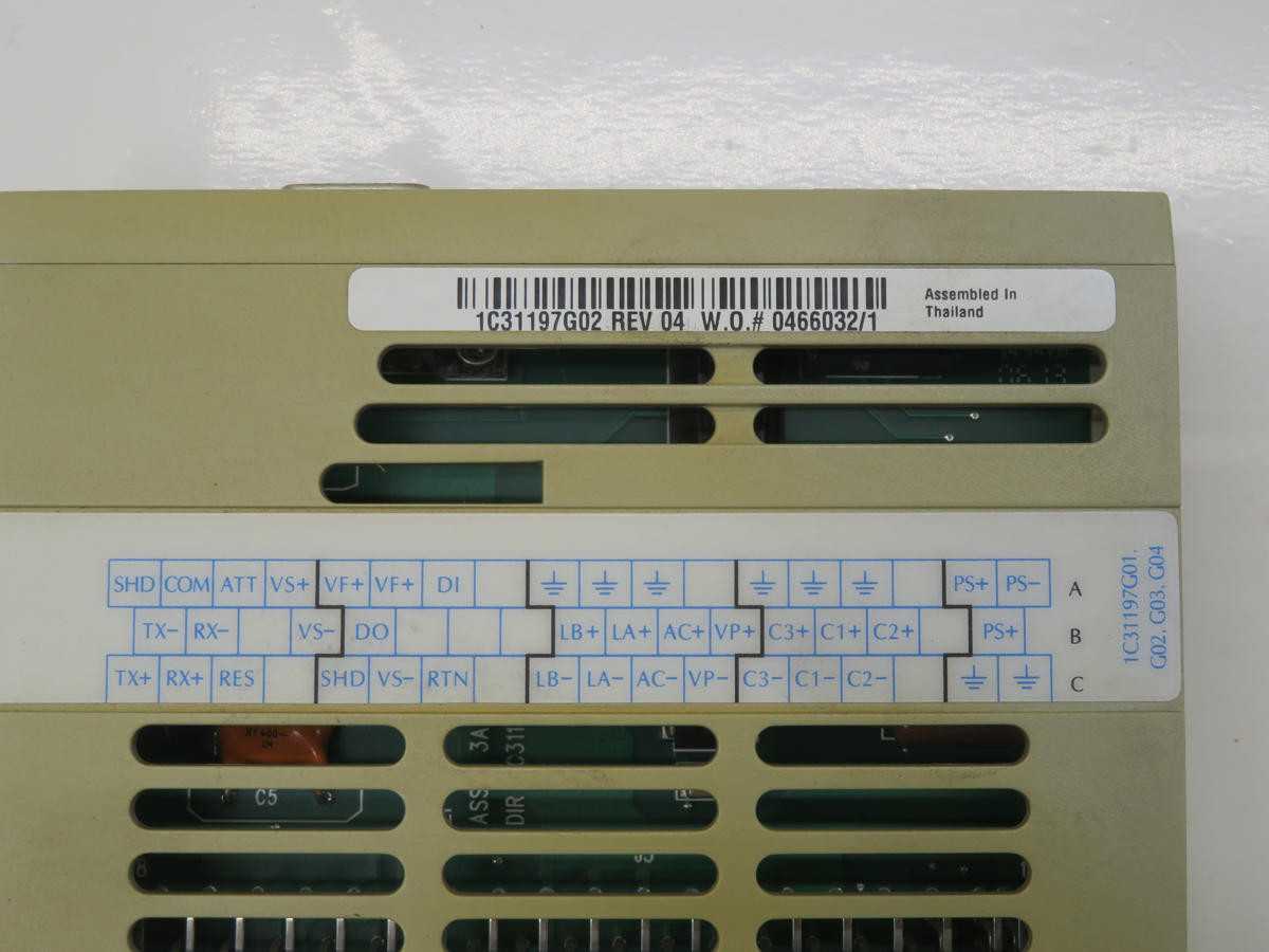 WESTINGHOUSE PROCESS CONTROL 1C31197G02 PLC MACHINE CONTROL T228469 - AUTOMATION & CONTROLS