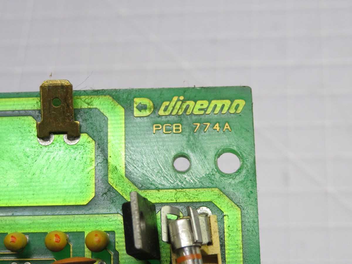 DINEMA PCB 774A POWER BOARD T254420 - PCB CIRCUIT BOARDS