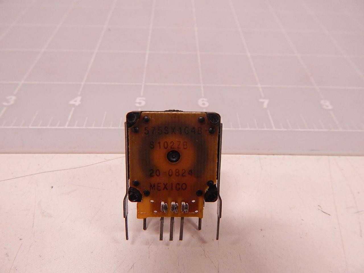 Lot Of 160 Honeywell 575SX1G48S102ZB Potentiometers Resistive & Optical T79275 - LINEAR SERVO MOTORS