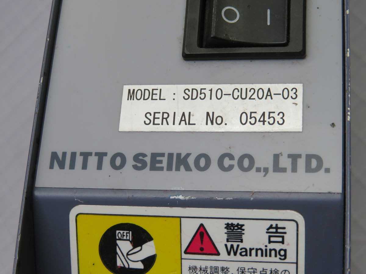 NITTO SEIKO SD510-CU20A-03 DRIVE CONTROLLER T257003 - MOTOR DRIVES