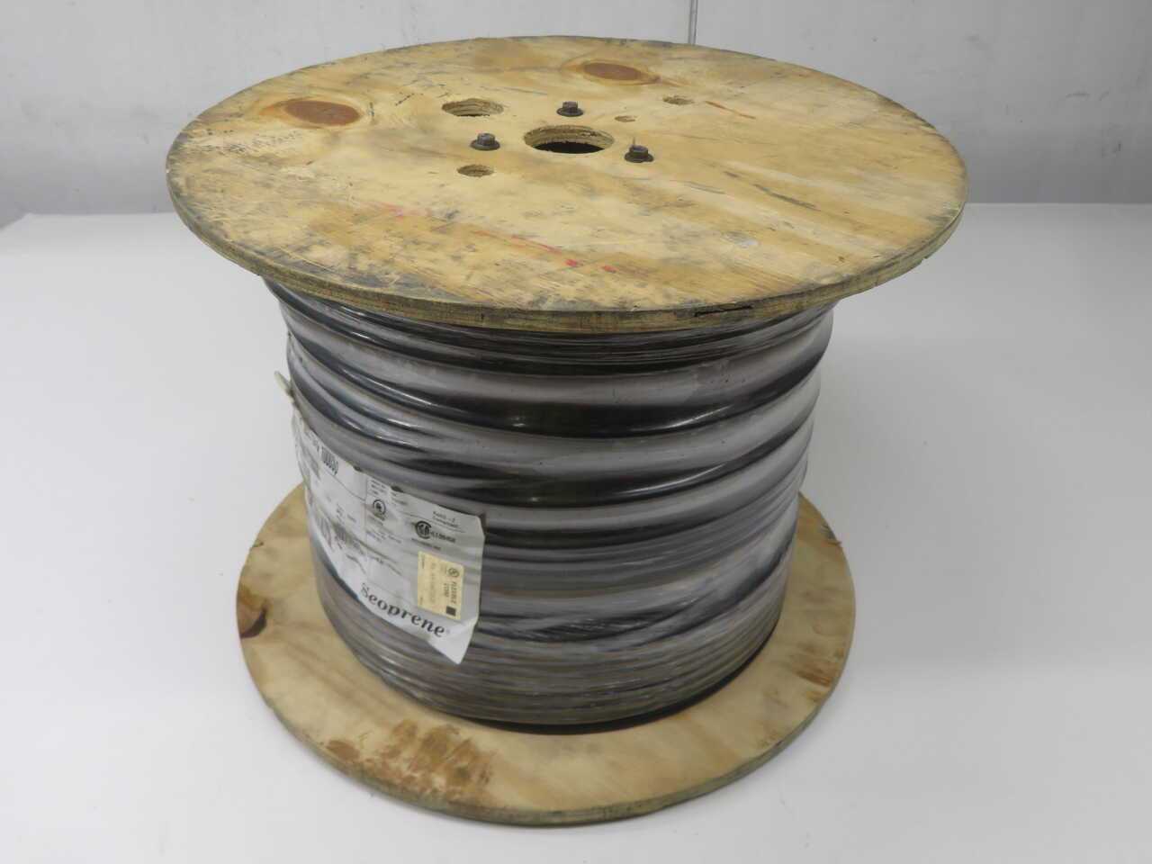 Lot Of 1000 Ft Southwire 55056102 SEOOW Power Cord - ELECTRICAL WIRE