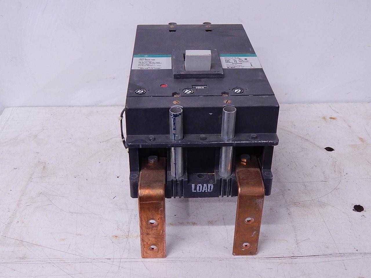 GE TKM826F000 INDUSTRIAL CIRCUIT BREAKER 800 AMP 600 VAC 2 POLE T104977 - INDUSTRIAL PARTS