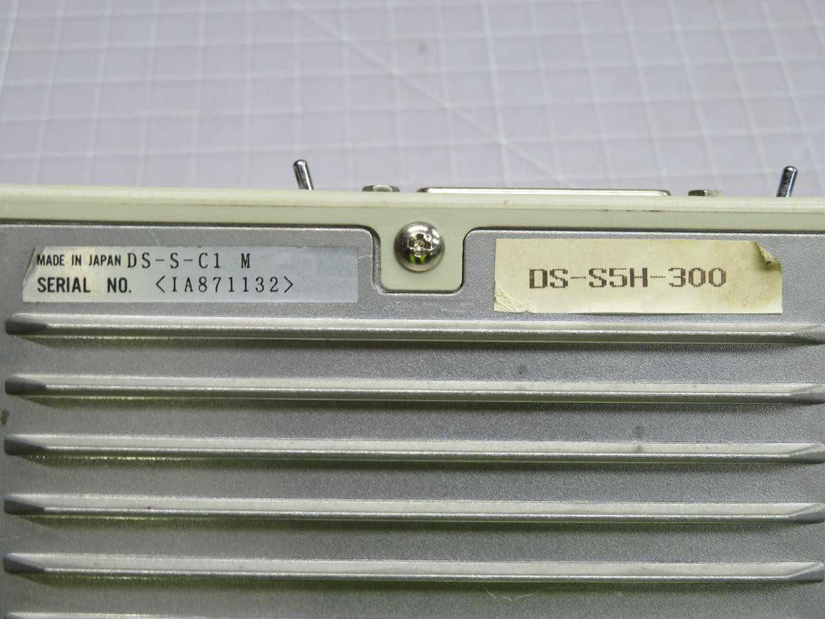 IAI CORPORATION DS-S5H-300 DS-S-C1 M SERVO CONTROLLER
T231324 - AUTOMATION & CONTROLS