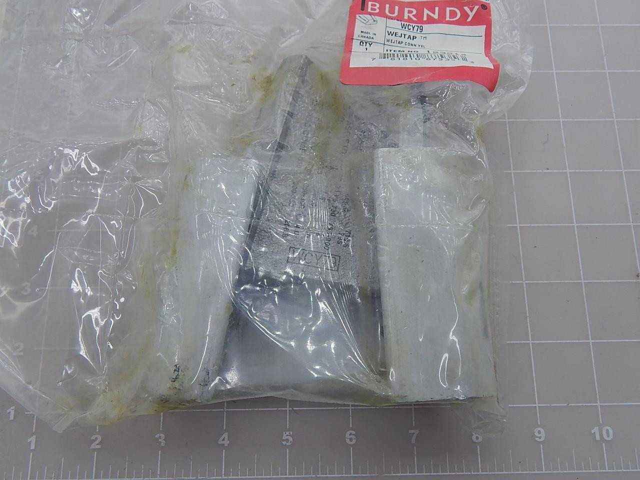 Lot Of 5 Burndy WCY79 Wejtap Connectors T91397 - ELECTRICAL COMPONENTS
