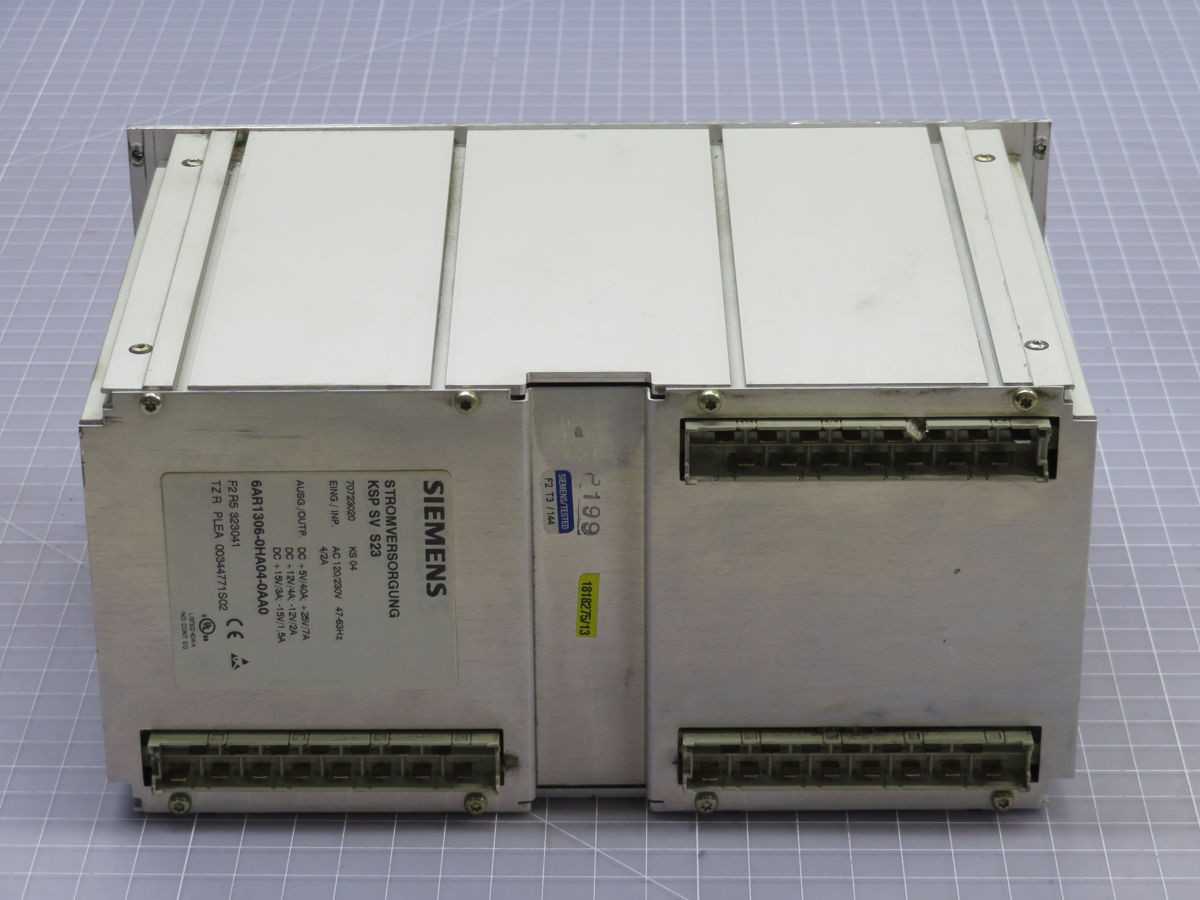 Siemens KSP SV S23 Power Supply Module T253628 for Reliable Performance - PCB CIRCUIT BOARDS