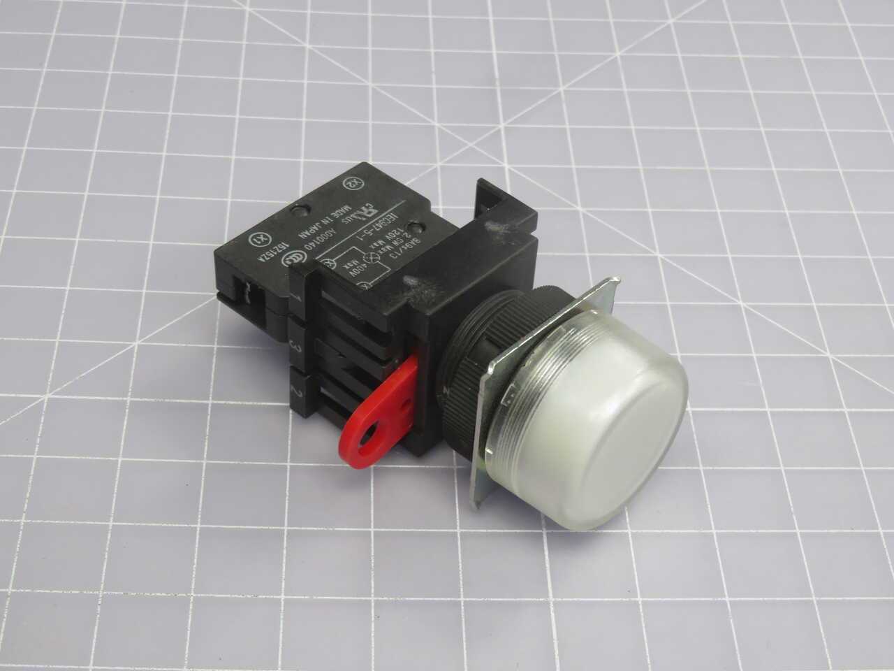 Lot Of 19 Omron A22-TN Lamp Socket Pushbutton Switches - SWITCHES
