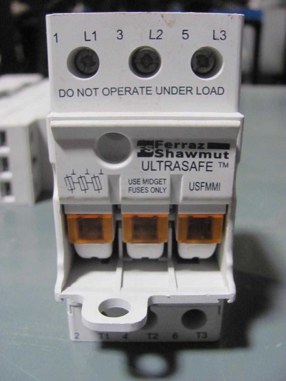 46 Ferraz Shawmut USFMMI Ultra Safe Fuse Holder T6446 - FUSES